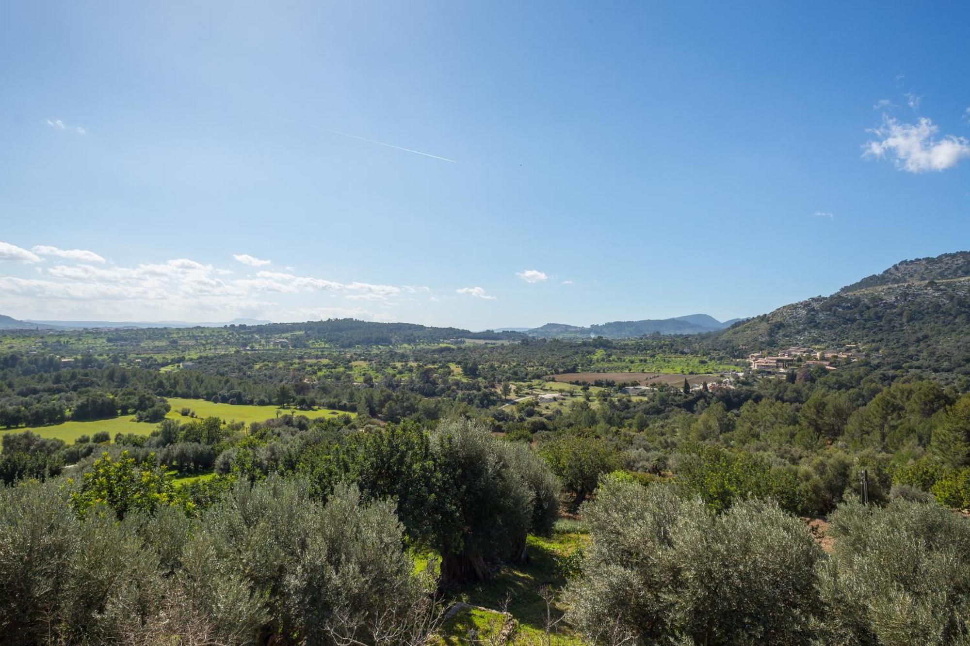 Finca Es Castell Binibona Exterior foto